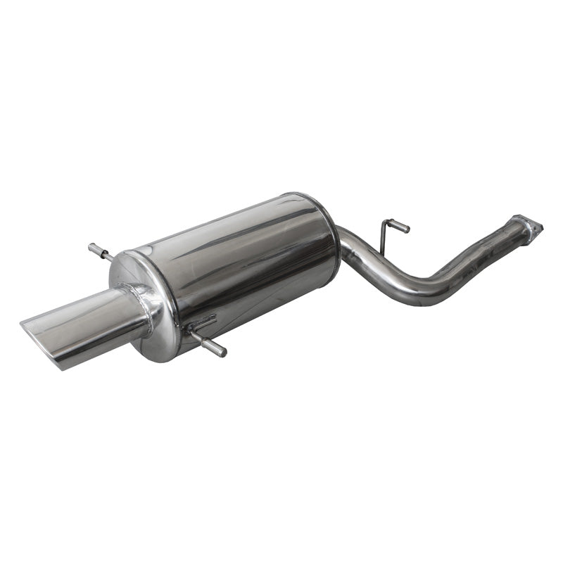 InoXcar, Sports exhaust, fits Subaru Impreza 4WD 2.5 WRX (230HP) 2006- 120x80mm with CE