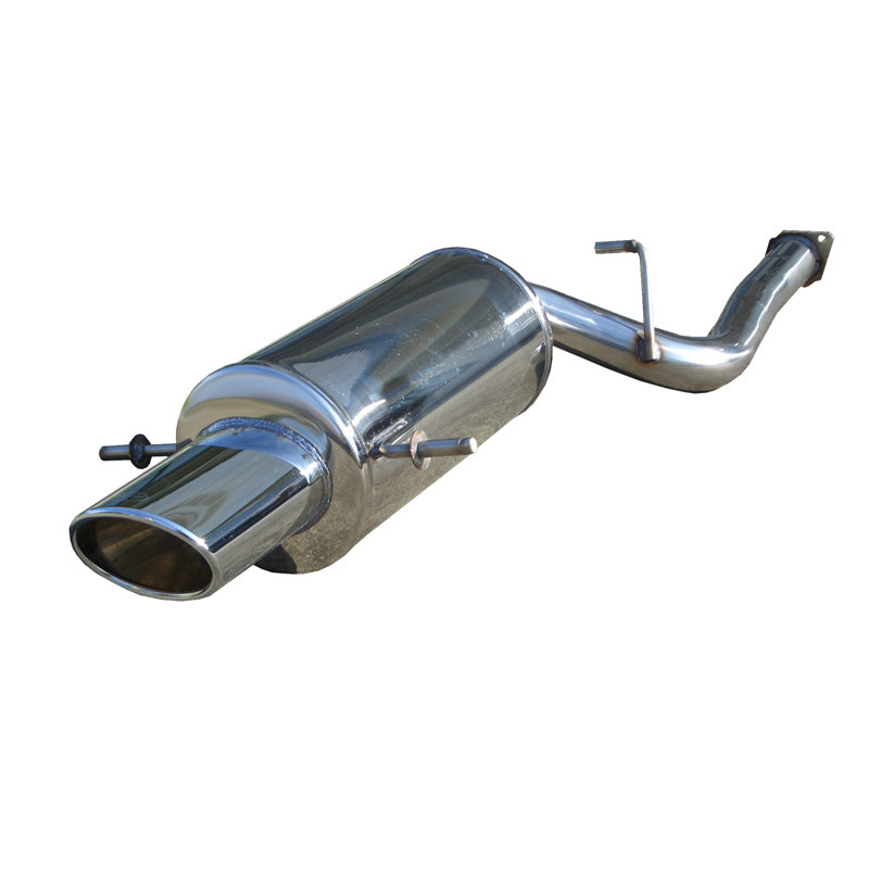 InoXcar, Sports exhaust, fits Subaru Impreza 4WD 2.5 STi (280HP) 2006- 150x105mm