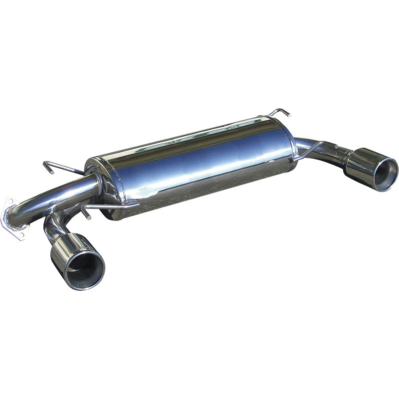 InoXcar, double échappement sport, compatible avec Subaru Impreza 2. WRX STi (300HP) 2008- Left/Right 102mm