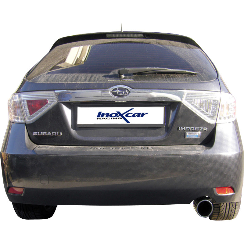 InoXcar, Sportuitlaat, past op Subaru Impreza 2.0D (150HP) 2009- 102mm