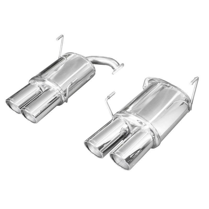 InoXcar, double échappement sport, compatible avec Subaru Impreza 4WD 2.5T WRX STi 10MY 300hp 2010-2013 2x90mm X-Race