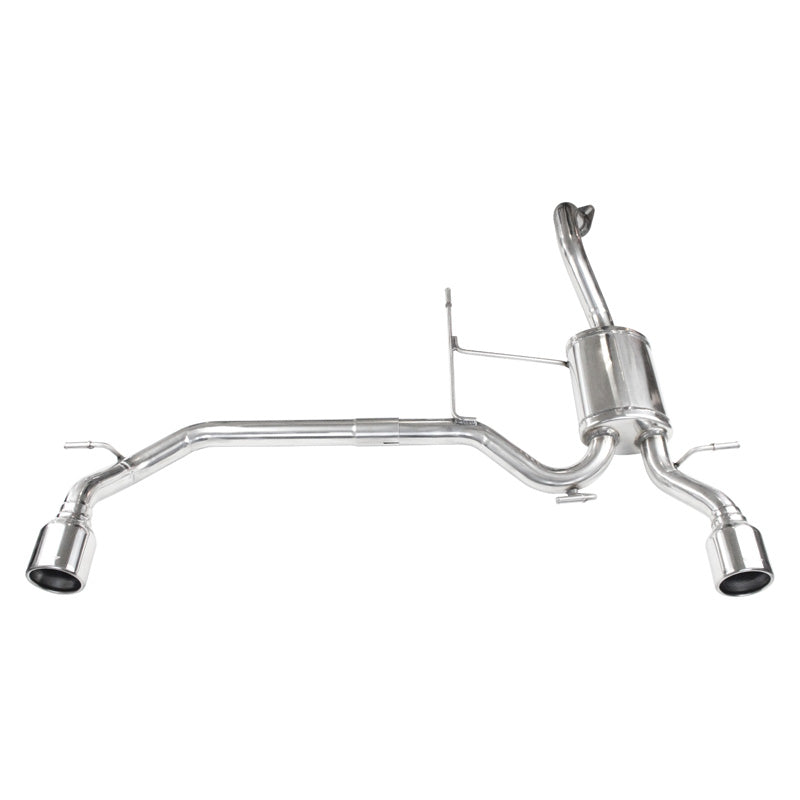 InoXcar, Double sports exhaust, fits Suzuki Swift 1.4 Sport 140HP 2018- Left/Right 90mm