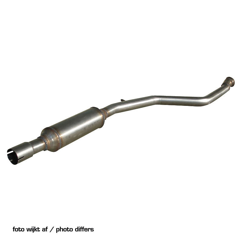 InoXcar, silencieux intermédiaire, compatible avec Opel Astra H GTC 1.6T (180HP) 2007-