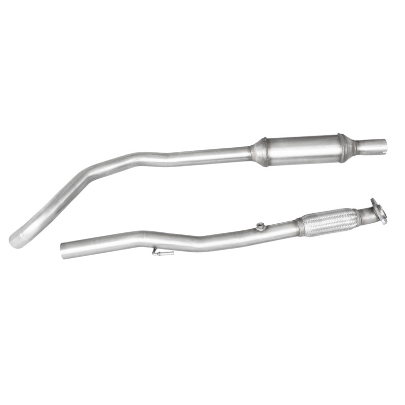 InoXcar, Center muffler, fits Opel Adam 1.4 S Turbo 150hp 2015- 54mm Flexible