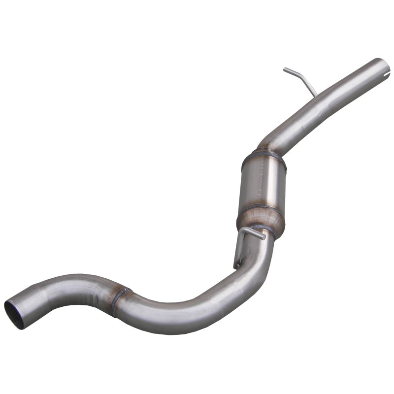 InoXcar, Center muffler, fits Audi S3 8P 2.0 Fsi (265HP) 2006- (Ø65mm)