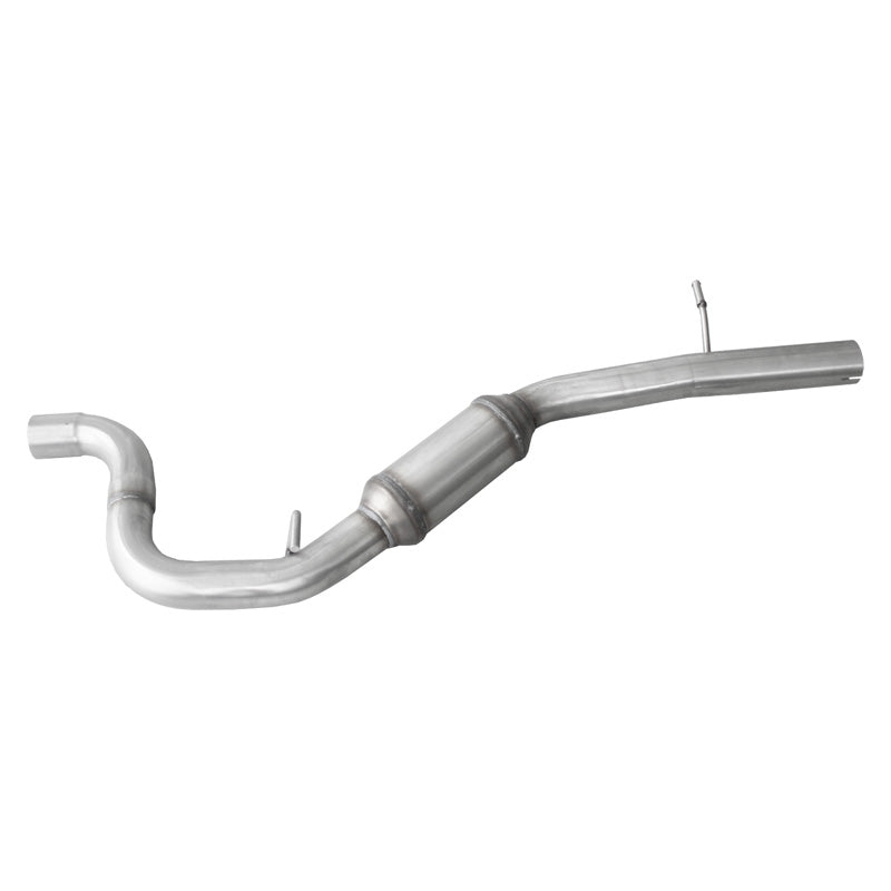 InoXcar, Center muffler, fits Audi TT 3.2 V6 Quattro (250HP) 2006- (Ø63,5mm)