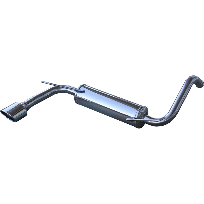 InoXcar, sportuitlaat, geschikt voor Toyota Aygo 1.0 (68HP) 2005- 120x80mm