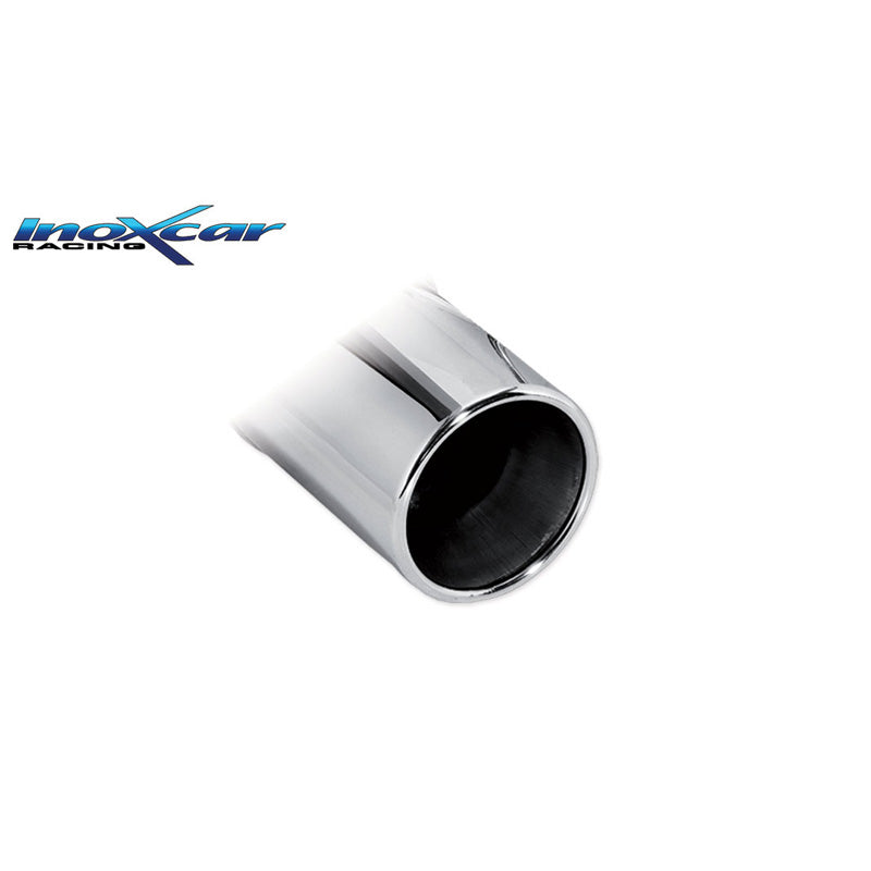 InoXcar, Sportuitlaat, past op Toyota Aygo 1.0 69hp 2014- 1x80mm