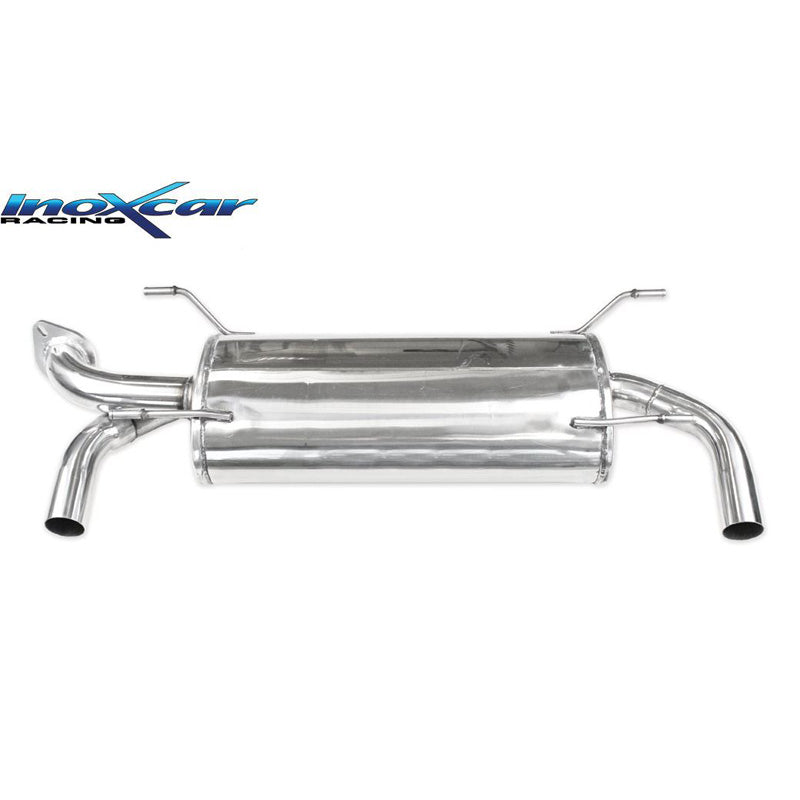 InoXcar, Double échappement sport, compatible avec Toyota GT86 2.0 (200hp) Restylage 2017-