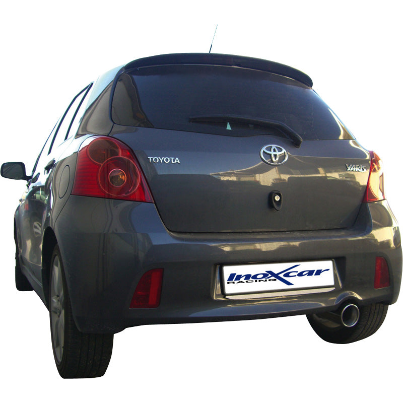 InoXcar, Sportuitlaat, past op Toyota Yaris II 1.8TS (133HP) 2006- 102mm