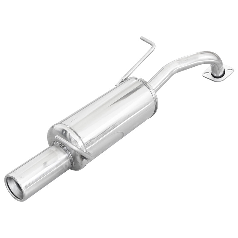 InoXcar, échappement sport, compatible avec Toyota Yaris 1.0 69hp 2011- 1x102mm
