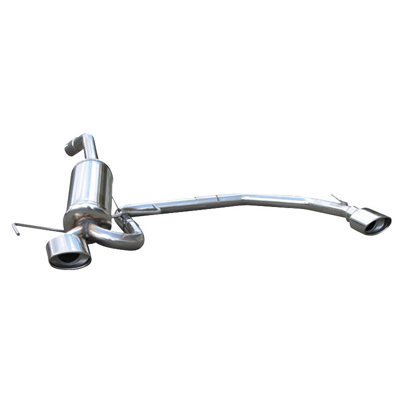 InoXcar, Double sports exhaust, fits Alfa Romeo 147 1.9 JTD 2002- Left/Right 120x80mm