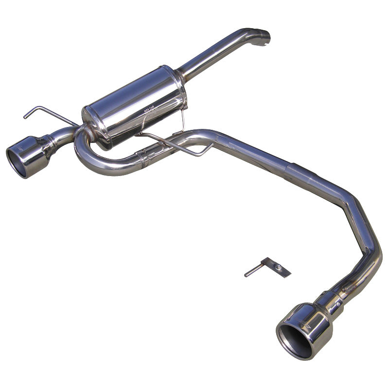 InoXcar, Dual sports exhaust, fits Alfa Romeo 147 1.6 TS (120HP) 2001- Left/Right 102mm