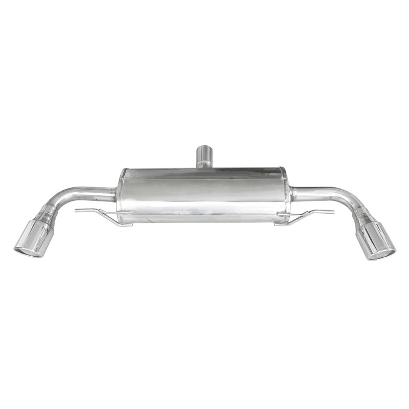 InoXcar, Double sports exhaust, fits Audi TT 3.2 V6 Quattro (250HP) 2006- 110mm X-Race