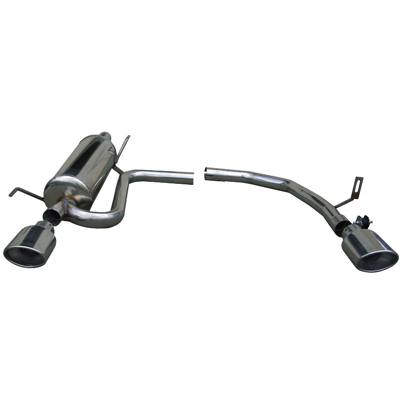 InoXcar, Double échappement sport, compatible avec Fiat Grande Punto 1.4 Turbo Abarth 2006- Gauche/Droite 120x80mm