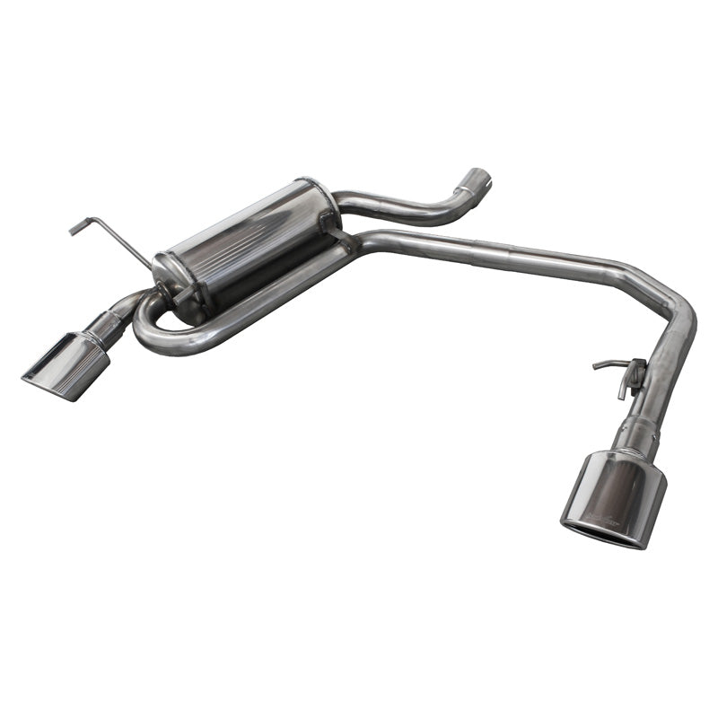 InoXcar, Dual sports exhaust, Fits Peugeot 406 Coupe 3.0 V6 Left/Right 120x80mm