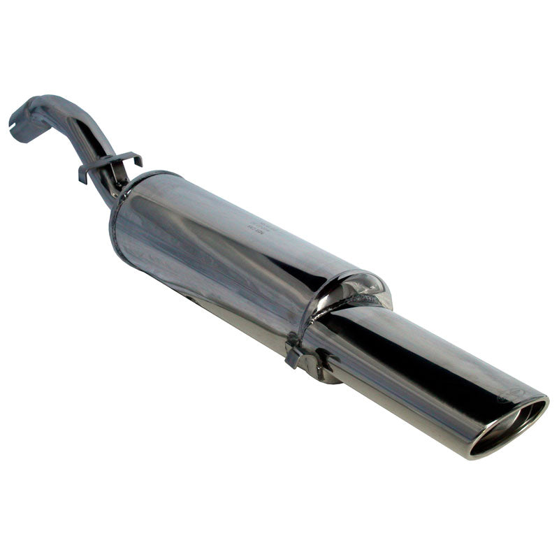 InoXcar, échappement sport, compatible avec Volkswagen Golf II 1.8 GTi (105-112HP) 1983-1988 120x80mm