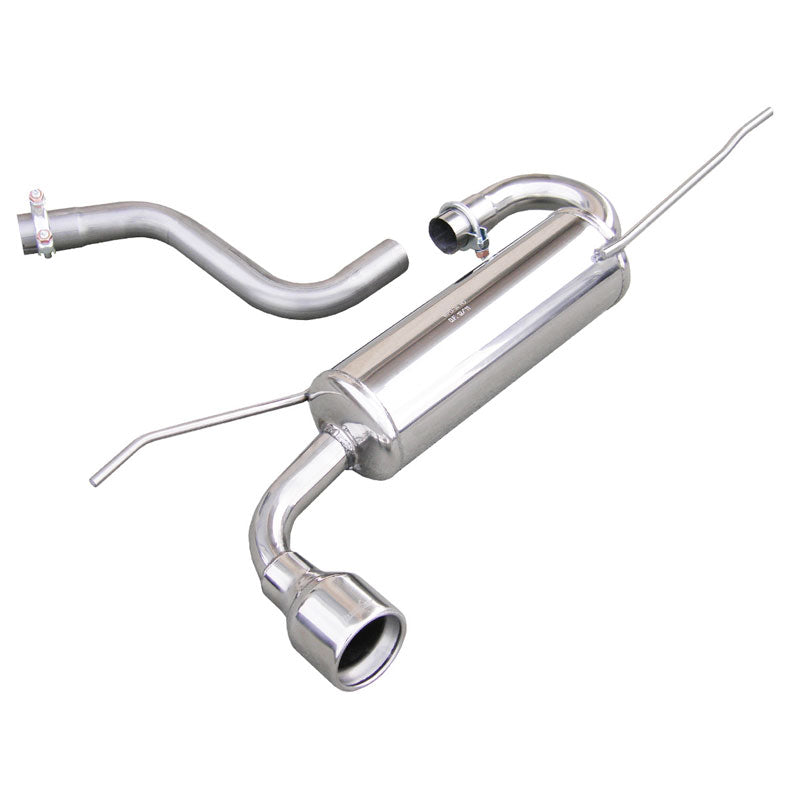 InoXcar, Sports exhaust, fits Volkswagen Golf V 1.6 FSi (115HP) 2003- 102mm