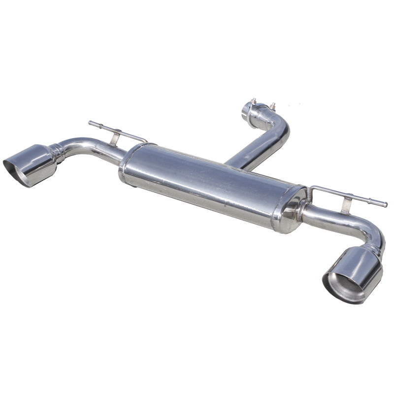 InoXcar, Double sports exhaust, fits Volkswagen Golf VII 2.0 GTi (220hp) 2013- Left/Right 102mm Racing
