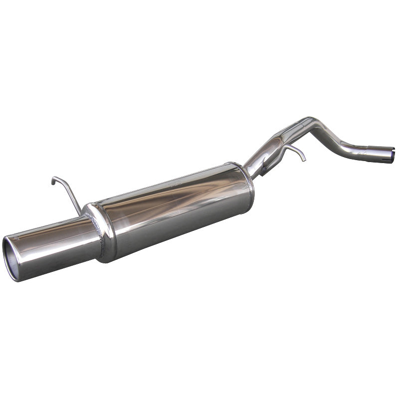 InoXcar, Sports exhaust, fits Volkswagen Polo 9N 1.4 TDi (75HP) 2001- 102mm