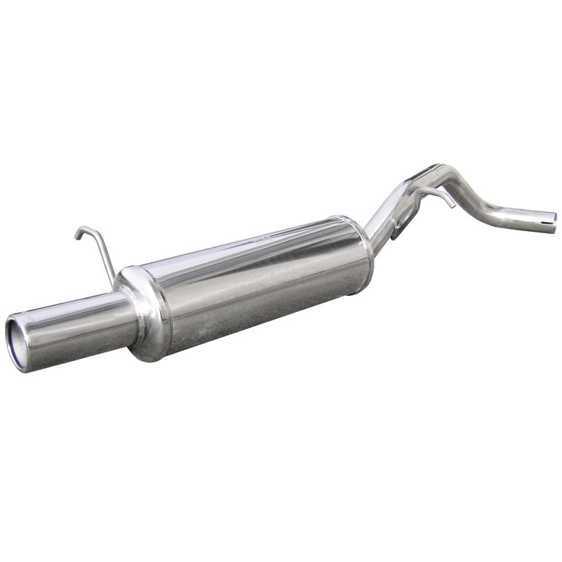 InoXcar, Sports exhaust, fits Volkswagen Polo 1.4 (80HP) Sportline 2006- 80mm