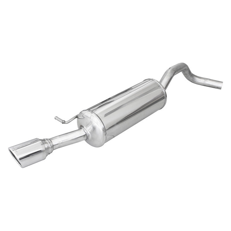 InoXcar, Sport exhaust, fits Volkswagen Polo (6R) 1.4 85hp 2010-2014 1x90mm X-Race