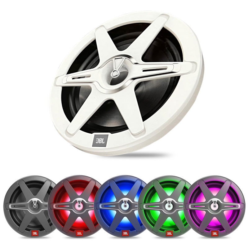 JBL, Marine Club 10'' subwoofer met LED-verlichting, waterdicht, 300W RMS, 4 Ohm