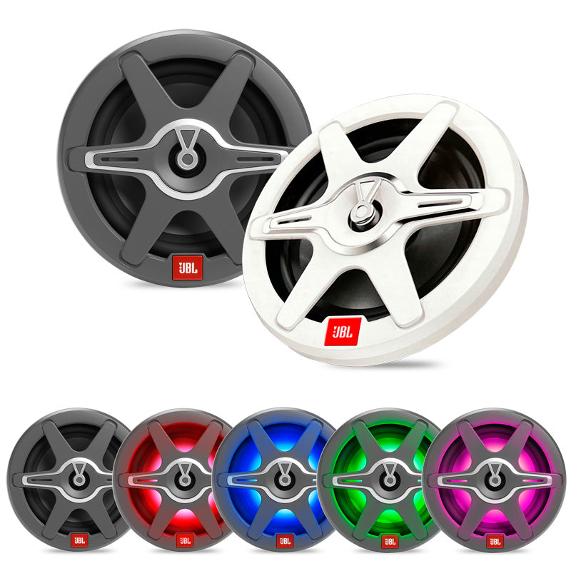 JBL, Club Marine 6.5'' kit d'enceintes avec éclairage LED RGB