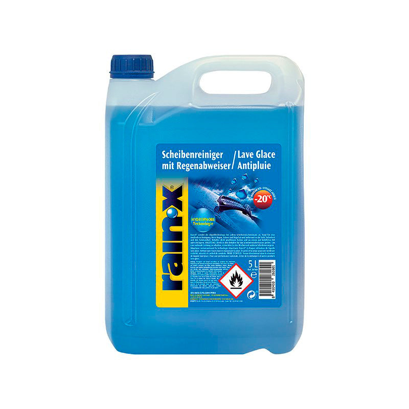 Rain-X, liquide lave-glace, Anti-Rain -20°C, 5 litres
