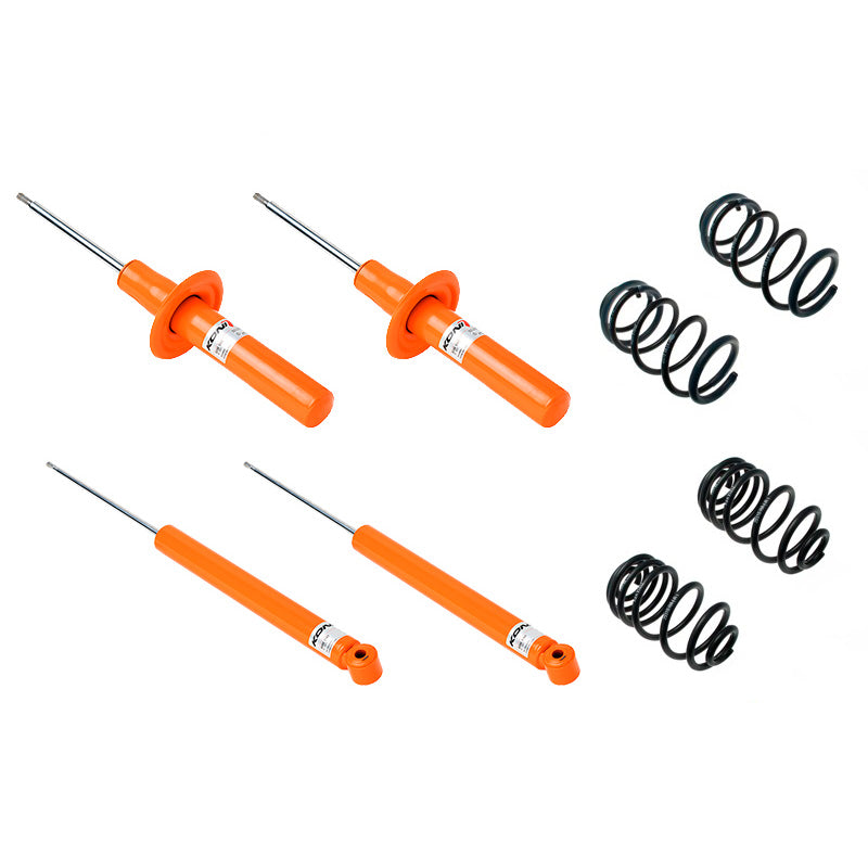 Koni, kit Str.T. compatible avec Audi A4 (B8/8K) Sedan 2WD (30-45mm) / A5 (8T) Coupe 2WD& Quattro poids sur l'essieu avant jusqu'à 1100kg (25mm) (1120-0613)