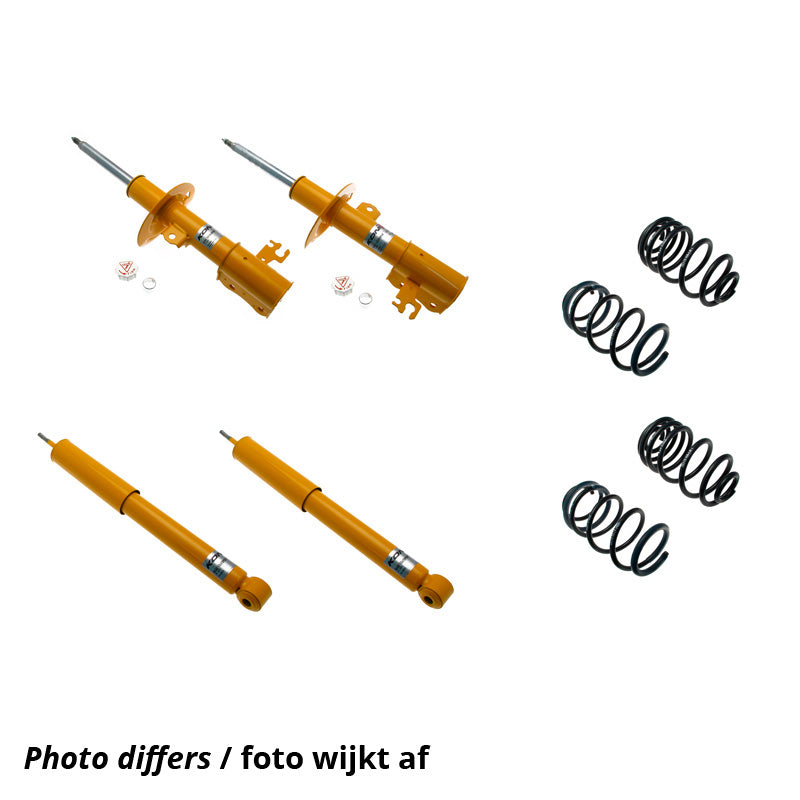 Koni Sport Kit. convient à Volkswagen Golf VII Variant (sauf DCC/GTD/R/Alltrack) 2013-2019 - 30/45mm - poids essieu avant -1010kg - AV : Ø50mm - AR : suspension à essieu de torsion (1140-8403)