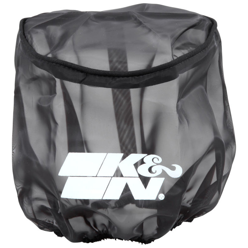 K&N, Beschermdeksel voor luchtfilter - Nylon - 127x127mm - Zwart