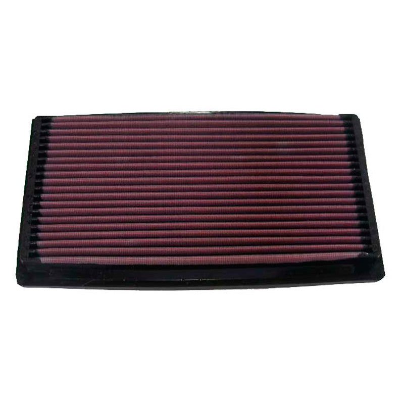 K&N paneelfilter, geschikt voor Ford Aerostar, Explorer, Ka, Probe, Ranger, Taurus, Windstar, Lincoln Continental, Mazda B2300, B3000, B4000, Navajo, Mercury Sable (33-2024)