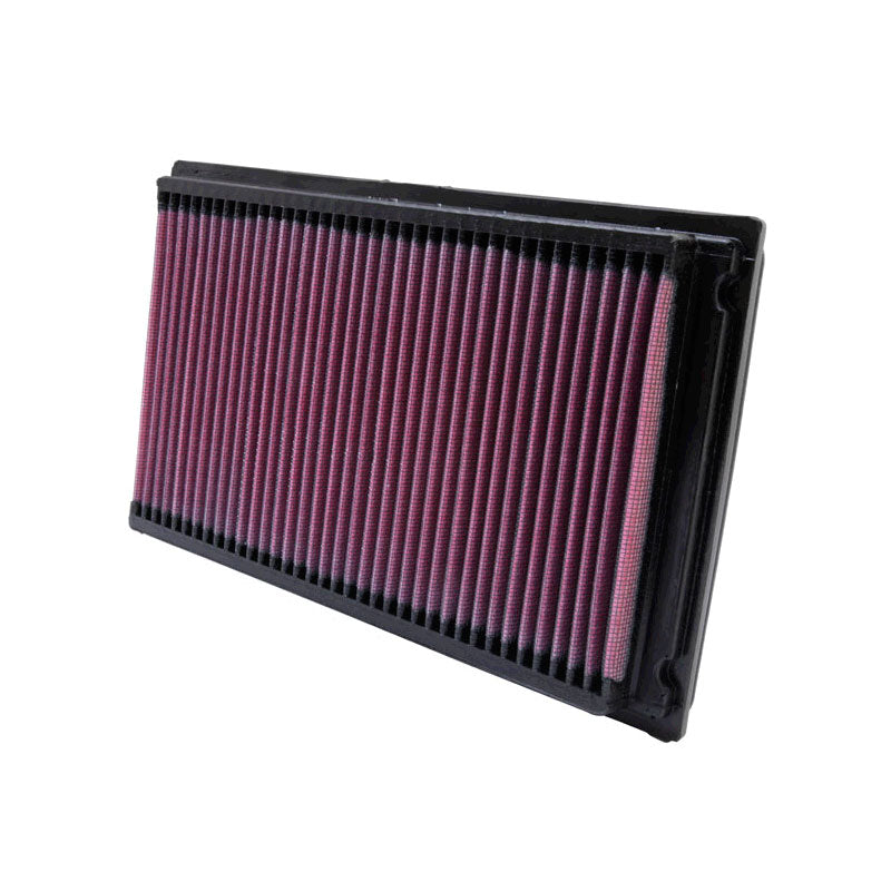 K&N, Paneelfilter, past op Nissan 1.8L (1988-2008), NIS/INFIN 3.0L (1987-2005), 3.5L (2000-2009) (33-2031-2)