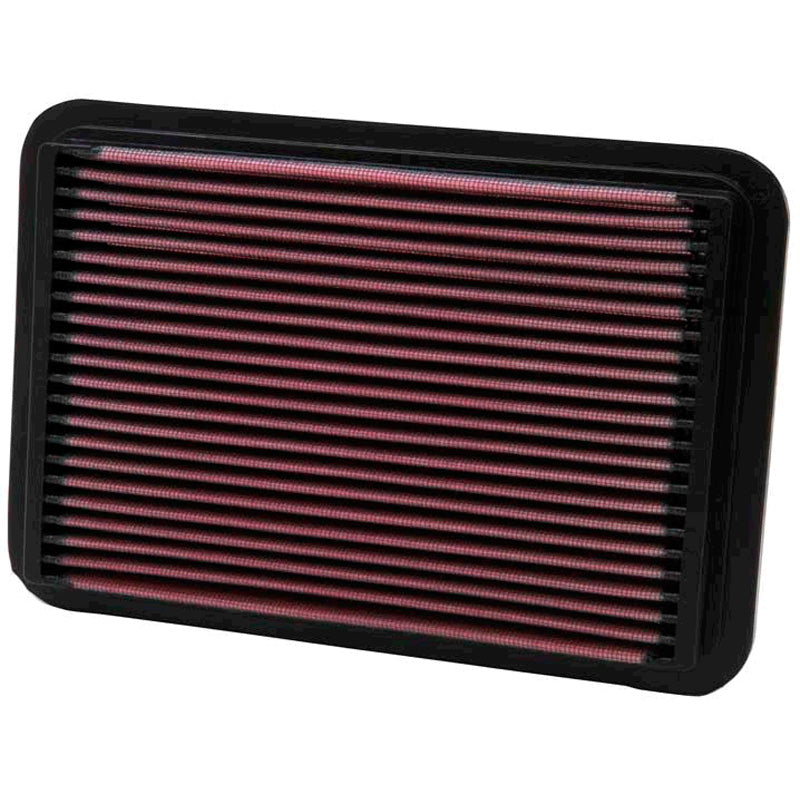 K&N Panel Filter, fits Isuzu Impulse, Stylus / Mazda 626, 929 /Mitsubishi Lancer, ASX, Outlander / Toyota 4Runner, Hi-Lux, Pickup, Previa, Tacoma, VW Taro (33-2050-1)