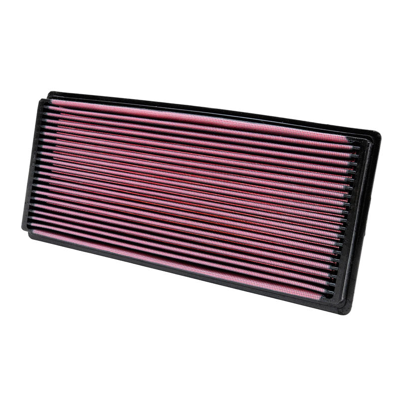 K&N Panel filter, fits Jeep Wrangler 2.5L L4 1996-02 4.0L L4 1996-2006 (33-2114)
