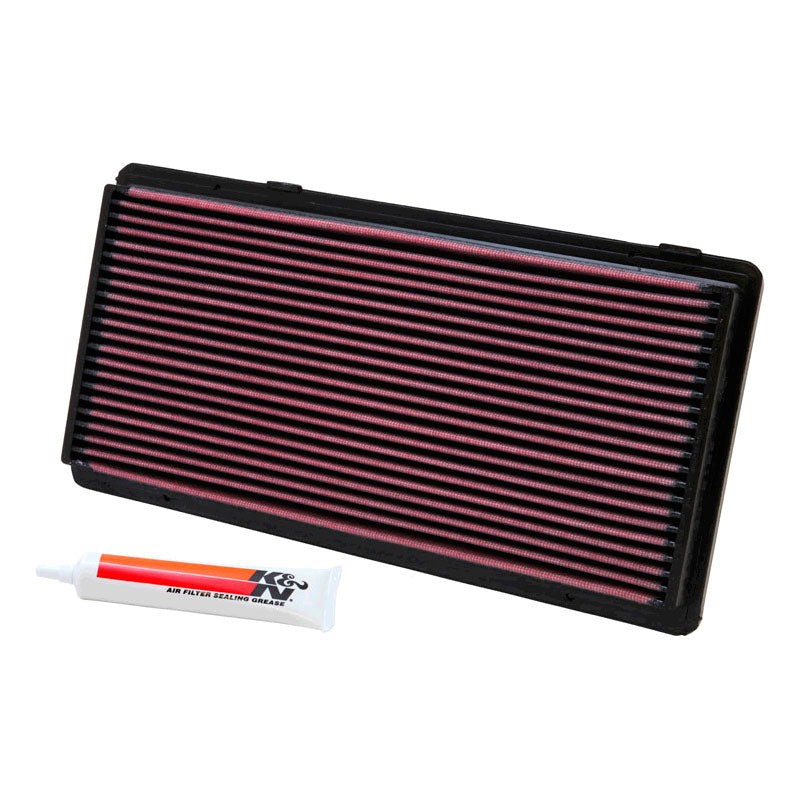 K&N Panel filter, fits Jeep Cherokee 2.5/4.0L 1996-2001 (33-2122)