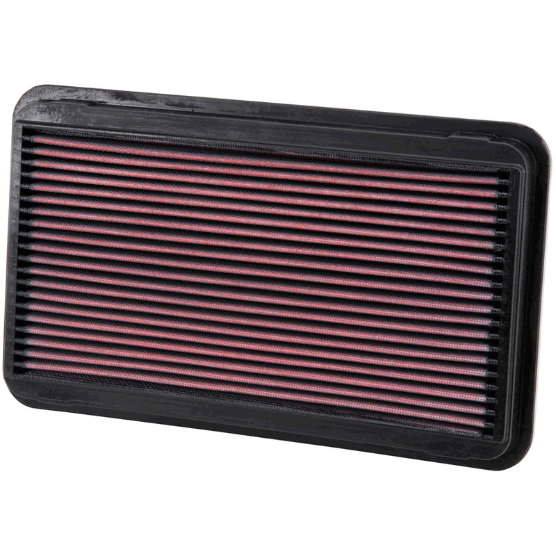 K&N Panel Filter, Fits Lexus ES/RX300 1997-2003 Toyota AVA 1997-2004 Camry 1997-2001 SIEN/SOL 1998-2003 (33-2145-1)