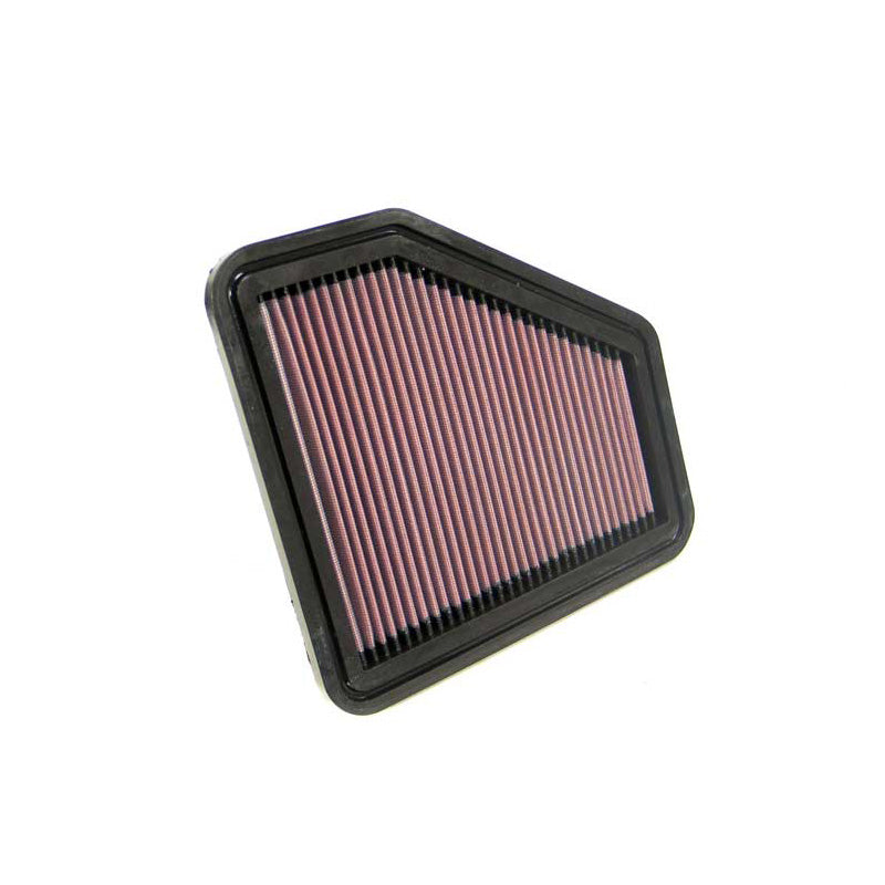 K&N Panel filter, fits Lexus ES350 2006-2012 / Toyota Avalon 3.5 2005-2012, Camry 3.5 2007-2011, Corolla 2.4 2009-2013, Matrix 2.4 2009-2013, Rukus 2.4, Venza 3.5 2010-2015 (33-2326)