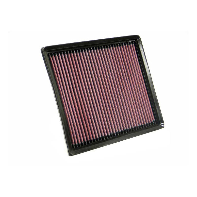 K&N Panel filter, fits Chevrolet Impala 3.5, 3.9, 5.3 2006-2011, Malibu 3.5 2010, Monte Carlo 3.5, 3.9, 5.3 2006-2007 / Pontiac Grand Prix 5.3 2006-2008 (33-2334)