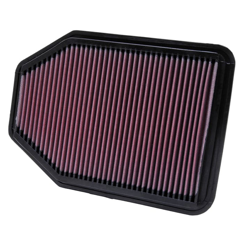 K&N Panel filter, fits Jeep Wrangler 3.6 2012-2017 & 3.8 2007-2012 (33-2364)