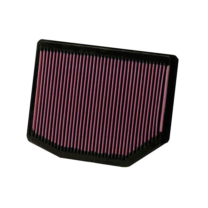 Filtre à panneau K&N, convient à BMW X3 SI 2.5, 3.0 2006-2010 / Z4 2.0 2005-2008 / Z4 2.5, 3.0 2006-2009 (33-2372)