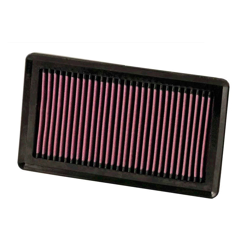 K&N Panelfilter, compatible avec Nissan Cube, Evalia, Grand Livina, Livina, Note, NV200, Quashqai, Tiida, Versa (33-2375)