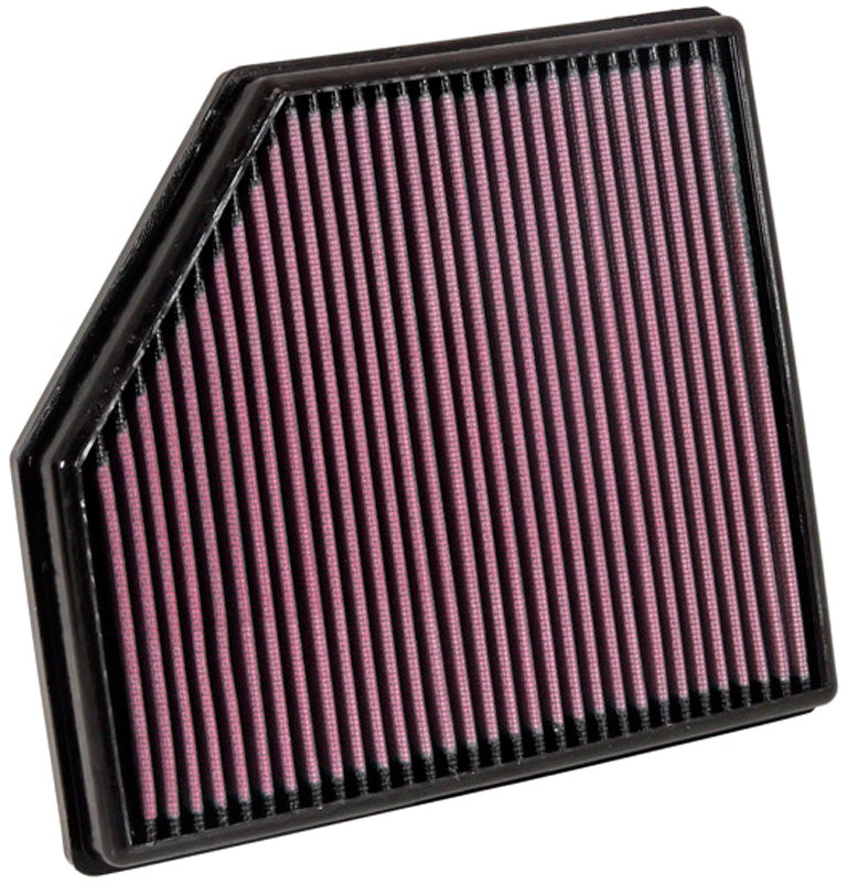 K&N Panel Filter, Fits Volvo S60 3.0 / S80 3.0, 3.2 / V60 3.0 / V70 3.0, 3.2 / XC60 3.0 / XC60 3.2 / XC70 3.0,3.2 2008-2016 (33-2418)