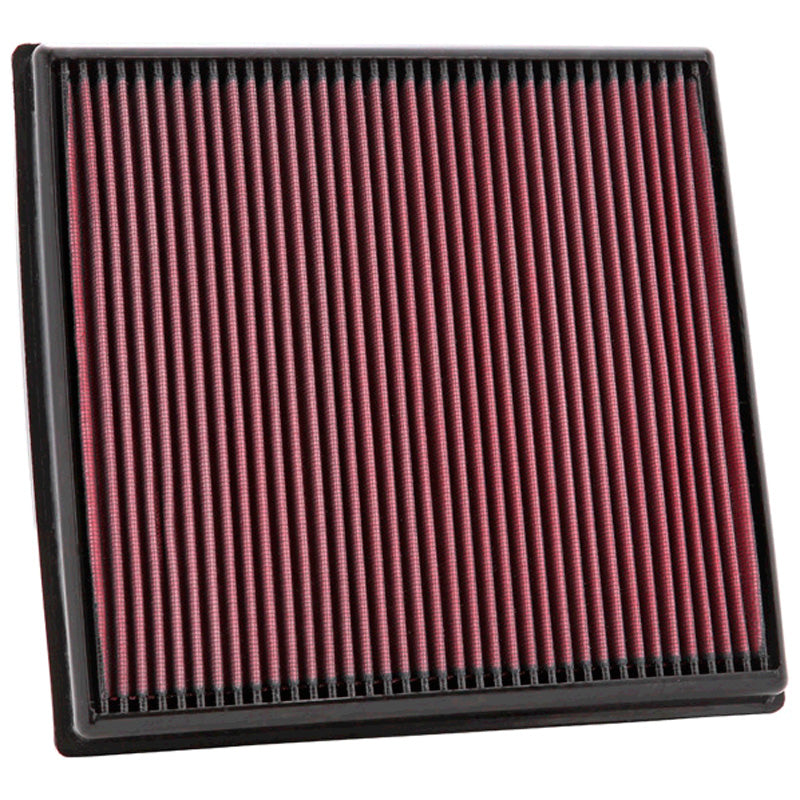 K&N Panel Filter, fits BMW 535 (GT) 2009-2017 / 640 2011- / 740 2009-2015 / Activehybrid 2012-2016 / X3 2011-2017 / X4 2014- / X5 2010- /X6 3.0 2008- (33-2428)