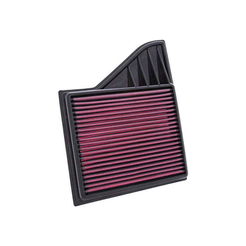 K&N paneelfilter, geschikt voor Ford Mustang (GT) 3.7, 4.6 V8 2010-2014 (33-2431)