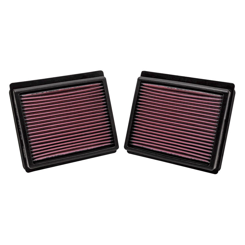 K&N Panel Filter, Fits Infiniti M35 3.5L V6 2009-2010 (set of 2) (33-2440)