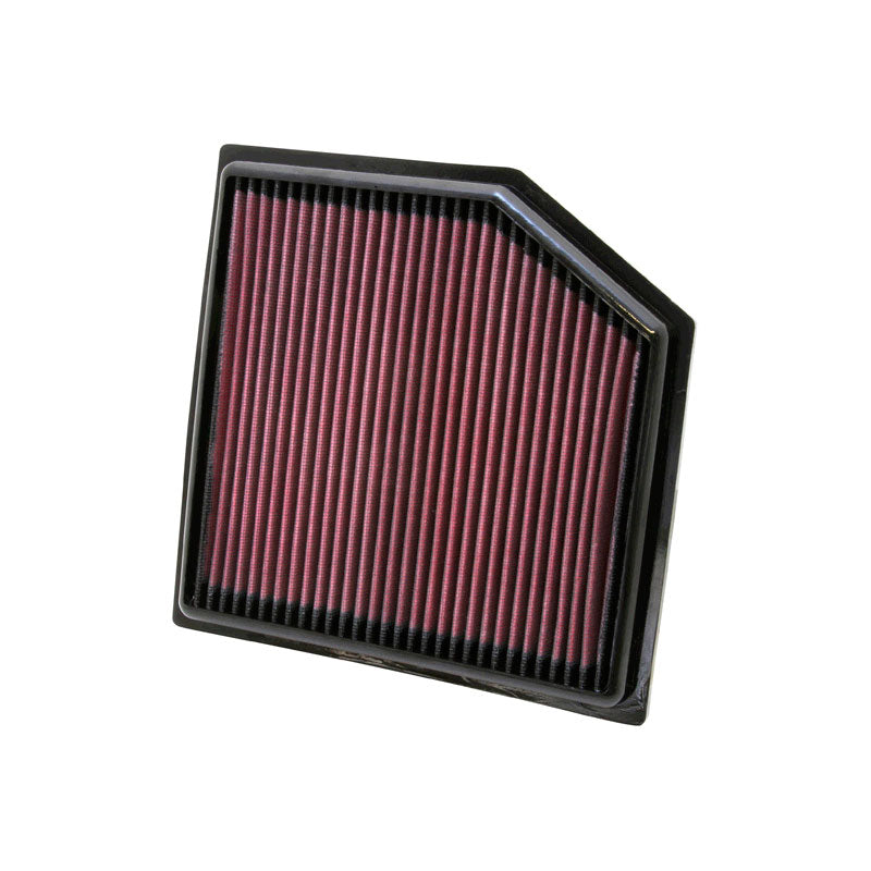 K&N Panel Filter, Fits Lexus IS250/IS300H/IS350 2013-2016 / GS350/GS450H 2013-2016 / GS460 4.6L V8 2008-2011 / RC350 2015- / Toyota RAV4 2.2D 2013-2015 (33-2452)