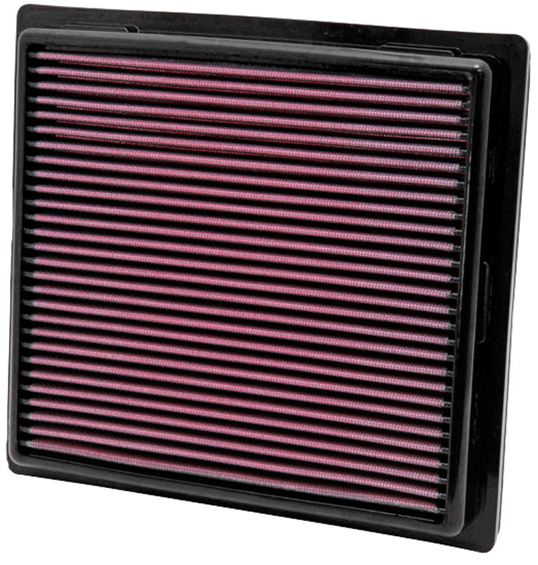 K&N Panel Filter, Fits Jeep Grand Cherokee 3.6, 5.7, 6.4 / Dodge Durango 3.6/5.7 2011-2017 (33-2457)