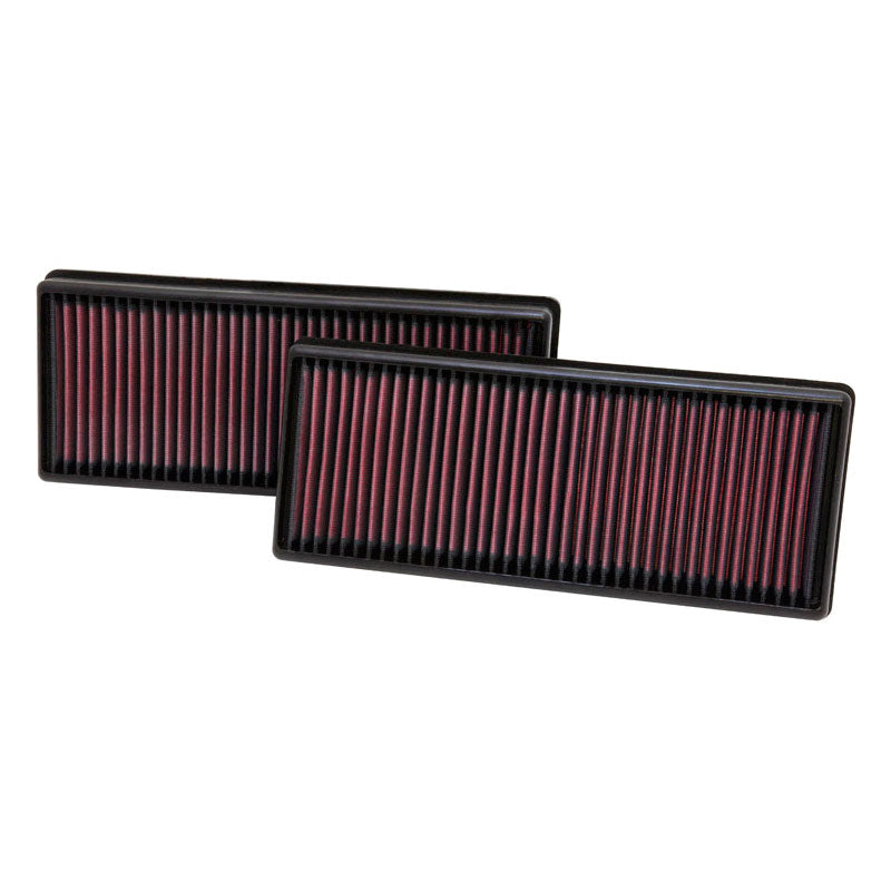 K&N Panel Filter, Fits CL, CLS, E500, E550, E63, GL450, GL500, GL550, GL63 GLE, GLS, ML500, ML550, ML63, S500, S550, S63, SL500, SL550, SL63 (set of 2) (33-2474)
